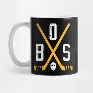 BOS Retro Sticks - Black Mug